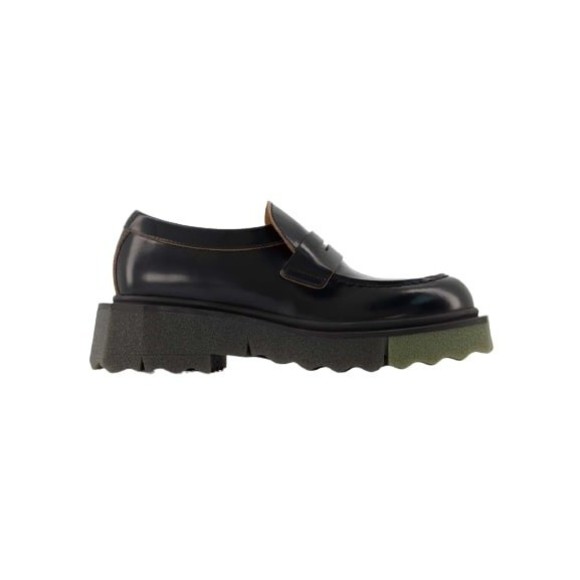 【関税込み】Sponge Loafer Ankle Boots - Off White - Black/Mi Off-White | Shoes | Offwhite Sponge Loafer Ankle Boots
